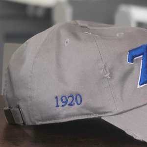Zeta Phi Beta <b>Grey</b> Distressed Hat ZPB Embroidered 1920 Sorority <b>Baseball</b> <b>Cap</b> Adjustable Strap Casual Stylish Women <b>Cap</b> - Product Image 3