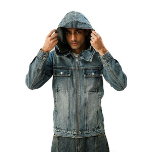 Chaquetas de Moda para Hombre, Nueva Colección, Chaqueta Vaquera Elástica Informal y Elegante, Chaqueta de Mezclilla para Hombre - Product Image 3