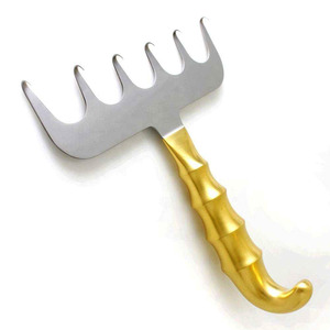 Yancoskie retractor, 19cm abdominoplasty tool, 6 prong <b>hook</b>, <b>plastic</b> surgery instrument, stainless steel tissue retractor - Product Image 1