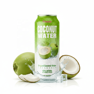Agua de Coco Pura de 500 ml, 100 % con Pulpa de Coco Real, Bebida Refrescante de Vietnam, para Venta al por Mayor, OEM, ODM, Muestra Gratuita - Product Image 1