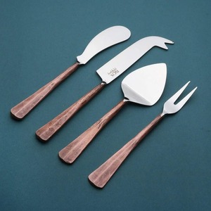 3PCS Stainless Steel Cheese Knife Set Handmade Cheese Serving <b>Tools</b> Charcuterie <b>Board</b> Accessories Cheese Cutter Spreader Wholesa - Product Image 4