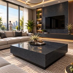 Dalle de granit brun miel de luxe polie pour les intérieurs résidentiels haut de gamme et les projets de construction commerciale - Product Image 1