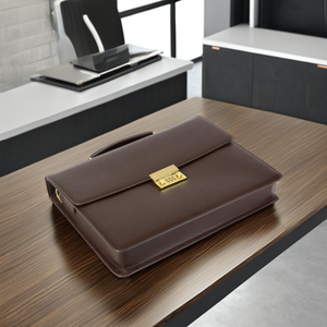 Luxali กระเป๋าใส่แล็ปท็อปแนวธุรกิจ, กระเป๋าหนังแท้คุณภาพสูงทนทานปรับแต่งได้กระเป๋าแล็ปท็อป - Product Image 6