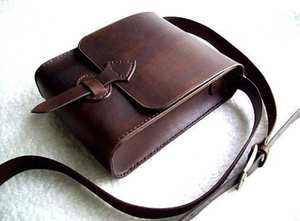 Bolso Bandolera de Cuero Artesanal Clásico Opulon - Product Image 2