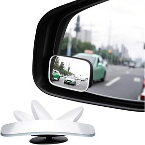 Specchietto Retrovisore Convesso in Vetro HD Regolabile Senza Cornice per Punti Ciechi, Design Universale Adesivo per Veicoli - Product Image 1