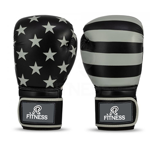 Guantes de Boxeo de Cuero de Color Personalizado RC Fitness Wear, Acolchado de Espuma Premium Antideslizante, Cierre Ajustable con Gancho y Bucle para Entrenamiento en el Gimnasio - Product Image 2