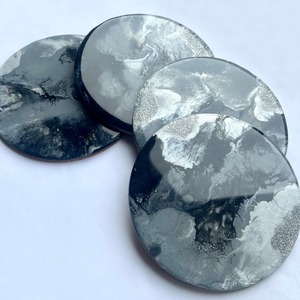 Top Trending Resin Coaster for Restaurant Tableware Use Handmade Coaster Customized Color Customized Shape - Product Image 3