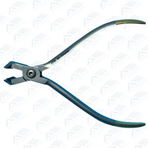 Alicates de corte de alambre de extremo de sujeción de seguridad Distal de acero inoxidable Manual, instrumento de ortodoncia Dental, instrumentos quirúrgicos dentales de Punta TC - Product Image 3