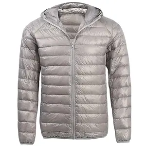 겨울 경량 패딩 재킷 남자의 좋은 디자인 100% 폴리에스터 패딩 재킷 남성 겨울