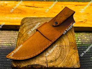 Funda de Cuero de Alta Calidad Hecha a Mano para Cuchillo de Hoja Fija, Duradera, Ligera, OEM, Universal, para Campismo, Caza, al por Mayor - Product Image 4