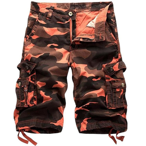 Shorts cargo tactiques respirants personnalisés avec logo pour hommes, taille élastique, séchage rapide, légers, parfaits pour la randonnée - Product Image 6