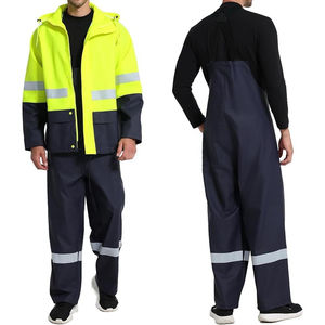 Trajes Impermeables de Alta Visibilidad para Hombre 2026, Chaqueta y Pantalones de Seguridad Reflectantes, Ropa de Seguridad Esencial - Product Image 3