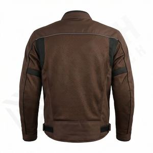 Veste de moto en cuir véritable pour homme de qualité supérieure, nouvelle arrivée, vestes de moto d'hiver, protections amovibles, personnalisables - Product Image 2