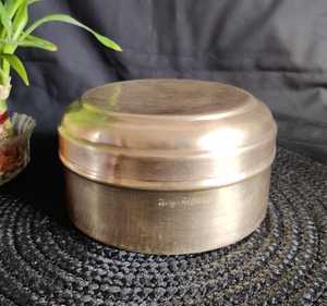 Brass Spice <b>Box</b> with Multiple Compartments and Spoon Kitchen Organizer - Product Image 2