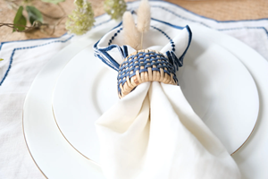 Handmade Napkin Ring Natural Weaving Rattan Napkin Holder for Restaurant Hotel Wedding <b>Party</b> <b>Table</b> Decoration - Product Image 4