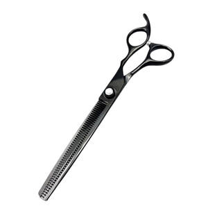 Ciseaux de coiffure professionnels de 7,5 pouces, noirs, multi-usages, haute qualité, nouvelle arrivée, sur mesure, pour salon - Product Image 1