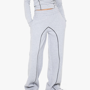 Fashion Seamless Knitted High Stretch Winter Streetwear Gym <b>Leggings</b> <b>Women</b> Sexy Solid Color Mid Waist Flare Pant - Product Image 5