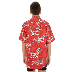 2026 New Bulk Wholesale Hawaiian Shirts Men Tropical Casual Summer Shirts Custom Printed Lightweight Polyester Beach <b>Tops</b> - Product Image 6