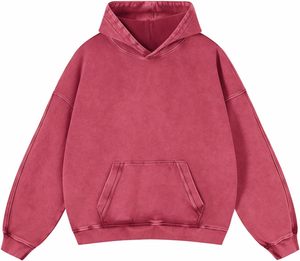 Sudadera con Capucha Extra Grande para Mujer, Nueva Colección 2026, Color Sólido, Diseño con Bolsillos, Estilo Casual, Algodón French Terry, Corte Regular, Ropa de Otoño - Product Image 3