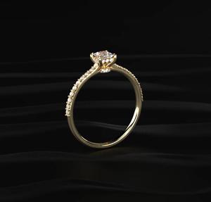 Anillos de Plata de Ley 925 con Circonita Cúbica para Mujer, Anillos de Compromiso y Boda Clásicos, Venta al Por Mayor - Product Image 2