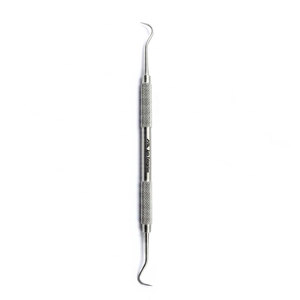 เครื่องมือขูดหินปูนแบบโค้งรุ่น H6 H7 สำหรับฟันหน้า ยี่ห้อ Towner สำหรับการวินิจฉัยโรคปริทันต์ ทำความสะอาดฟัน ทำจากสแตนเลส ใช้ขูดคราบหินปูนและคราบพลัค - Product Image 3