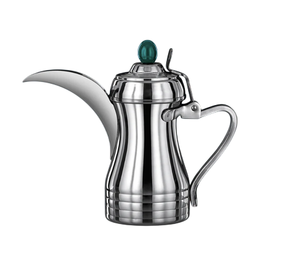 Nouvelle collection en promotion : Cafetière Dallah arabe de style moderne, de qualité alimentaire, pour hôtels et mariages, idéale pour le maintien au chaud du lait et du café, bouilloire à thé Dallah décorative. - Product Image 6