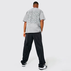 T-shirt à manches longues pour homme, coupe classique, 100% coton respirant, de haute qualité, personnalisable avec logo - Product Image 4