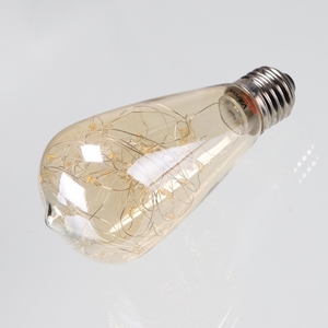 Vitson Edison LED Ampoule Flocon de Neige Haute Qualité 2200K E26 1.8WST64-33-G pour Intérieur KOR Style 46844 pour Hôtel - Product Image 3