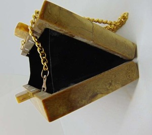 Bolso de moda creativo hecho a mano con resina epoxi, elegante bolso de mano acrílico para damas, ideal para bodas, fiestas y cenas. - Product Image 1