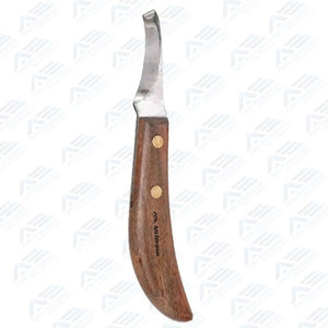Hoof <b>Trimmer</b> Hoof Knife Veterinary Instrument for Cattle Horses Livestock Care Deep Brown Double-<b>Edge</b> Stainless Steel Reusable - Product Image 6