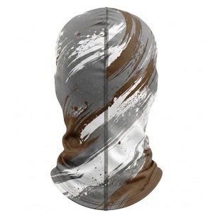 Balaclava moderne à sublimation, motif personnalisé, respirant, imperméable, 100% polyester, couvre-visage sportif unisexe pour le cyclisme et la course à pied - Product Image 2