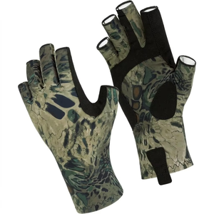 Guantes Deportivos Unisex de Medio Dedo para Pesca, Actividades al Aire Libre de Verano, Protección Solar, Antideslizantes, Transpirables, con Cierre de Velcro - Product Image 5
