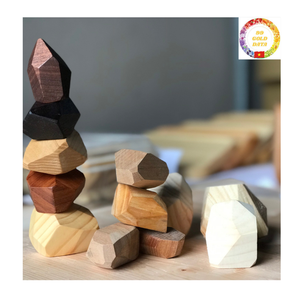 Bloques de Construcción de Madera Premium de 10 Piezas, Juguete Tumi Ishi con Temática de Animales y Naturaleza, Regalo Educativo para Edades de 2 a 14 Años - Product Image 3