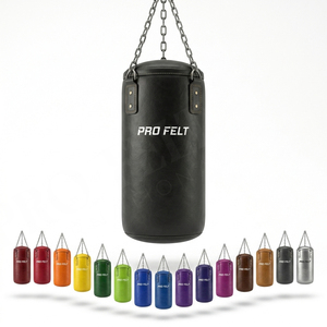 Saco de Boxeo de Cuero Resistente con Diseño Personalizado Serigrafiado, Equipo de Entrenamiento Duradero para el Hogar y el Gimnasio - Product Image 1