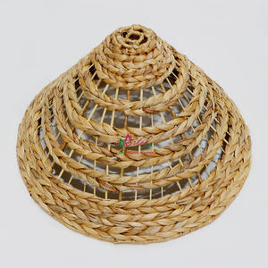 Artex Dong โคมไฟไม้ไผ่สานมือ, โคมไฟเพดานตกแต่งอย่างยั่งยืนสำหรับห้องนอนห้องอาหารคาเฟ่ - Product Image 4