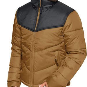 Chaquetas de Plumón Blancas de Invierno para Hombre, con Logotipo Personalizado Bordado, Impermeables, Resistentes al Viento, con Capucha y Cierre de Cremallera - Product Image 2