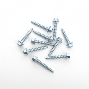 Tornillos Autoperforantes con Cabeza Hexagonal, Acero al Carbono Zincado, Clase 4.8 y 6.8, Rosca Gruesa en Pulgadas PDC - Product Image 1