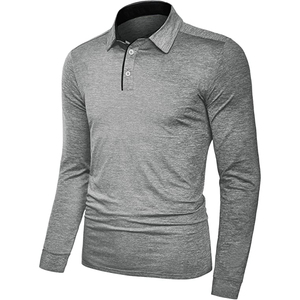 Chemises décontractées pour hommes, nouvelle collection, design tendance, logo personnalisé, couleur unie, respirantes, 100% coton, manches longues - Product Image 1