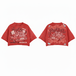 Camiseta Personalizada 100% Algodón de Alta Calidad, Estilo Hip Hop Urbano, Hombros Caídos, Tallas Grandes, Transpirable, Efecto Desgastado por el Sol, para Hombre - Product Image 6