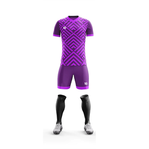 Top Custom Polyester Mesh Soccer Uniform Suit Quick Dry Soccer Wear Uniform <b>Sets</b> <b>Cheap</b> OEM Service Top Wear - Product Image 1