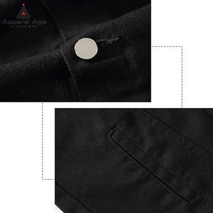 Chaleco Vaquero de Material Duradero, Estilo 2026, Chaqueta Casual sin Mangas, Ropa Urbana, Servicio OEM, MOQ Bajo - Product Image 3