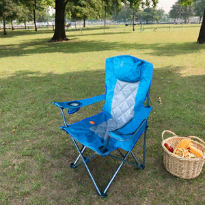 Chaise de camping ultra-légère en acier inoxydable 2024 Design moderne commodément pliable pour les meubles de pique-nique de jardin en plein air - Product Image 4