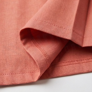 Women <b>Pleated</b> Knee-Length <b>Skirt</b> Solid Color Woven Fabric Regular Waistline All Seasons Style - Product Image 6