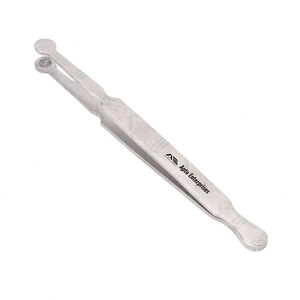 Instrumentos de Belleza: Soporte de Bolas de Acero Inoxidable y Pinzas, Herramienta de Perforación, Agarrador de Cuentas para Sujetar Cuentas de Forma Conveniente - Product Image 1