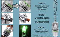 Tiefsee-LED-Angelleuchte mit Clip, IP68, Blaues Blitzlicht, Unterwasser-Fischlampe, Ra80, 50000 Stunden Lebensdauer, 1-300M Beleuchtungsreichweite, 1 Jahr Garantie