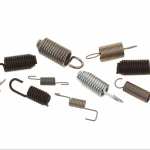 Resorte de extensión industrial de alta resistencia, resorte de tensión de acero al carbono con ganchos de seguridad, tamaño personalizado para maquinaria y ferretería - Product Image 1