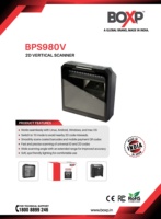 Lecteur de codes-barres vertical BOXB BPS980V-2D - Noir - Garantie 1 an