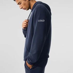 Conjunto de Sudadera con Capucha y Pantalones Cortos de Algodón para Hombre al por Mayor, Traje Deportivo Casual de Verano, Conjunto Corto Personalizado OEM ODM - Product Image 5