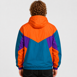 Veste coupe-vent pour homme de qualité supérieure, offrant un matériau léger et doux, un confort fiable et une construction durable pour un usage quotidien - Product Image 4