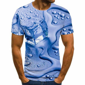 Ropa casual moderna para hombre, camisetas con estampado colorido, tecnología de sublimación, tela ligera, ropa diaria a la moda. - Product Image 1